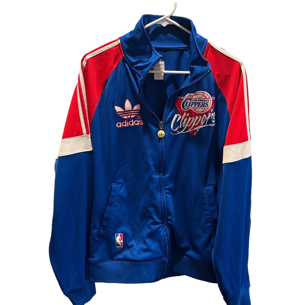 Rare Vintage Adidas Los Angeles Clippers Warm-Up Jacket | Size Small